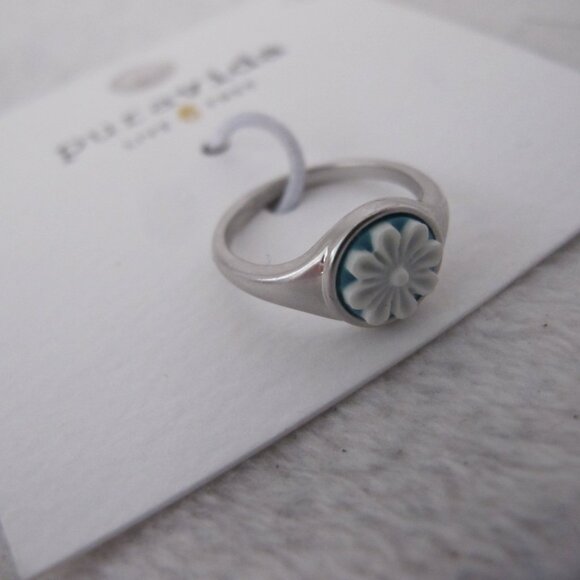 Pura Vida Cameo Ring - Size 5 - Picture 1 of 9